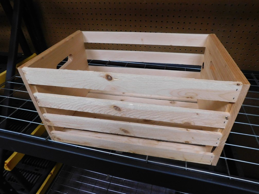 Wood Decorative Crate 17 3/4" x 12"