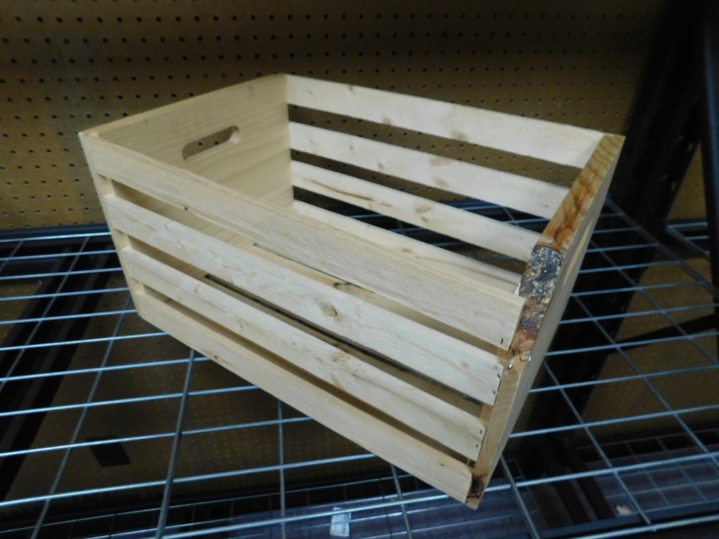 Wood Decorative Crate 17 3/4" x 12"