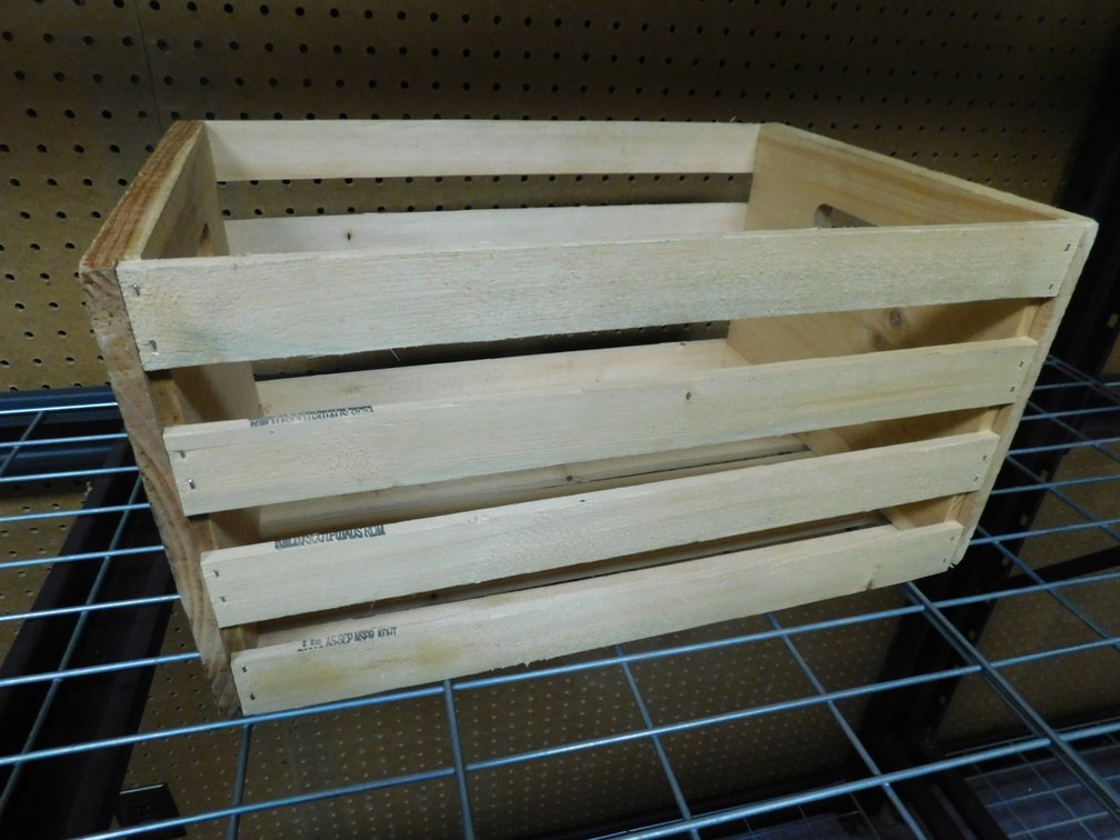 Wood Decorative Crate 17 3/4" x 12"