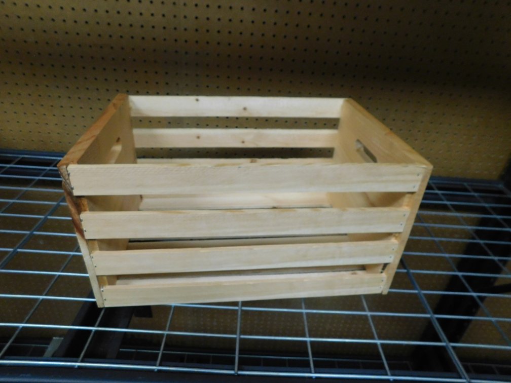 Wood Decorative Crate 17 3/4" x 12"