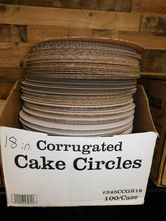 Box of 18" Corrugated Circles
