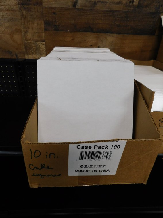 Box of 10" Squares