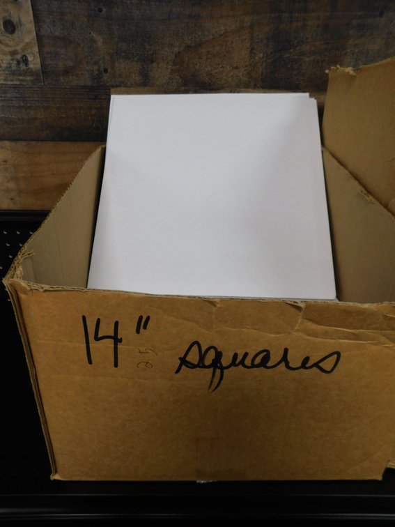 Box of 14" Squares