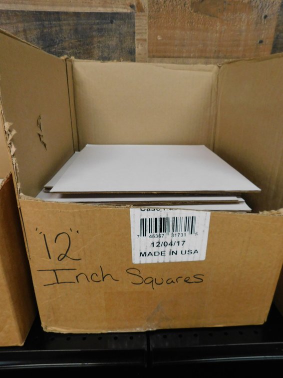 Box of 12" Squares