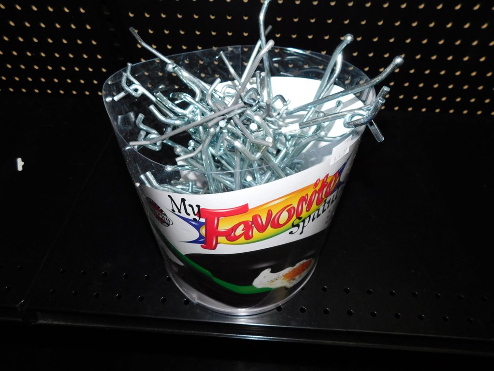Container of Heavy Duty Pegs