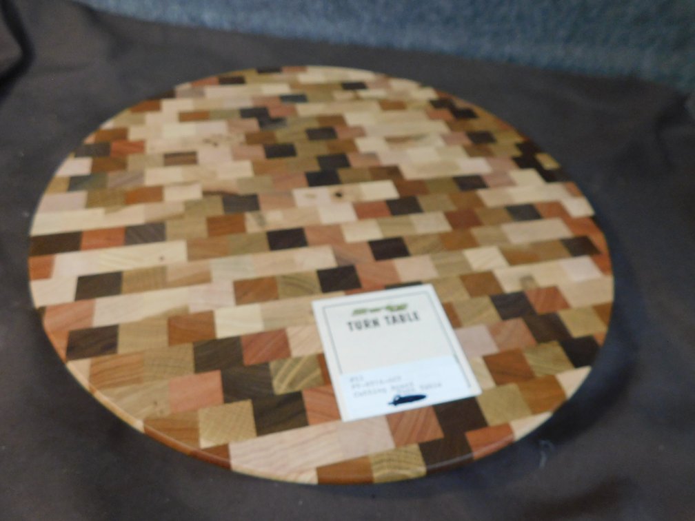 End Grain Turn Table/Cutting Board 16"