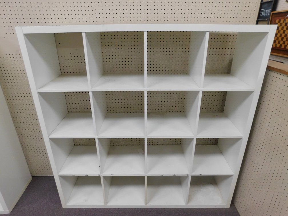 Vinyl Cube Storage Shelf 58" x 15" x 58"T