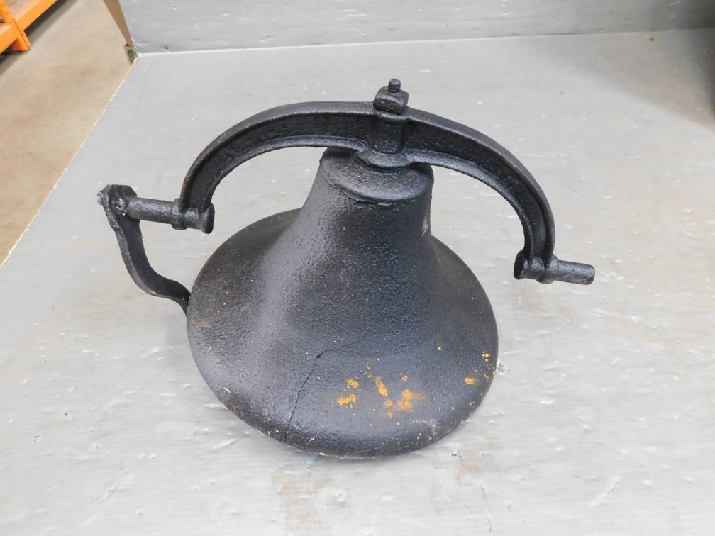Cast Iron Bell, Has A Crack