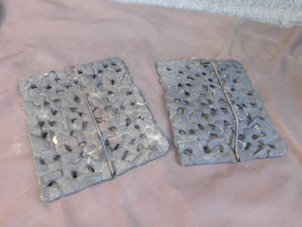 Pair of Jenn-Air Stovetop/Range Cast Iron Lava Rock Grill Plates