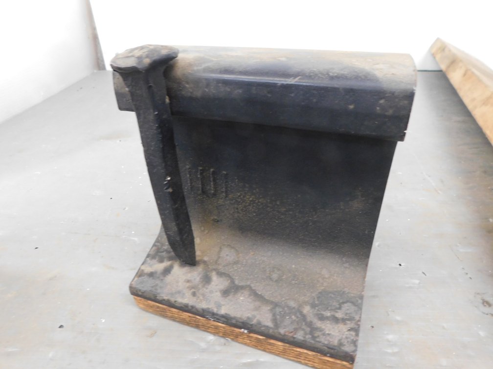 Homemade Railroad Track Anvil 7" x 8"