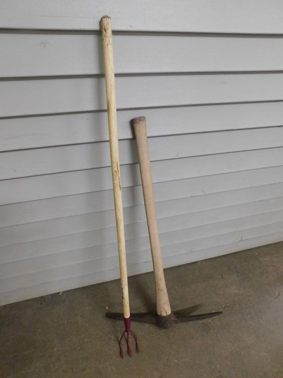 Pick Axe, Garden Rake