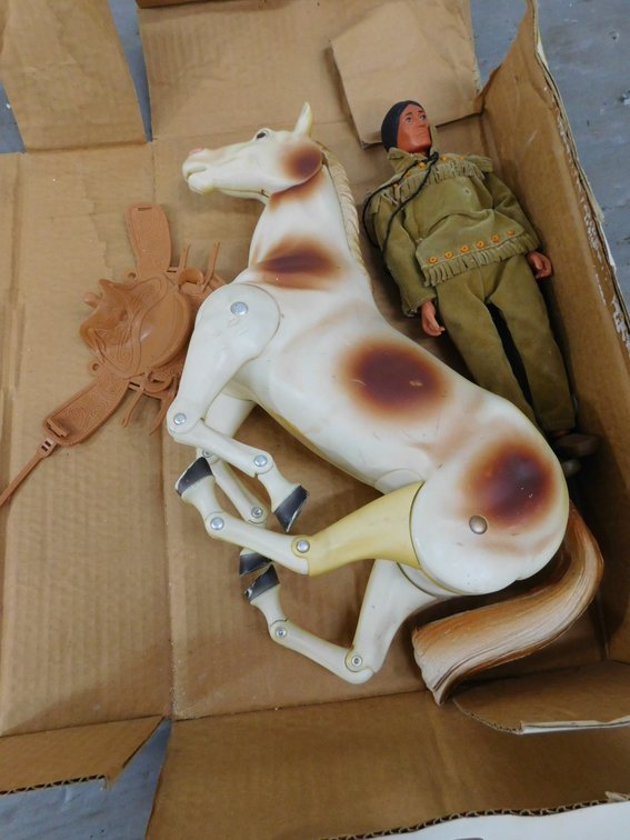 Scout and Tonto Action Figures