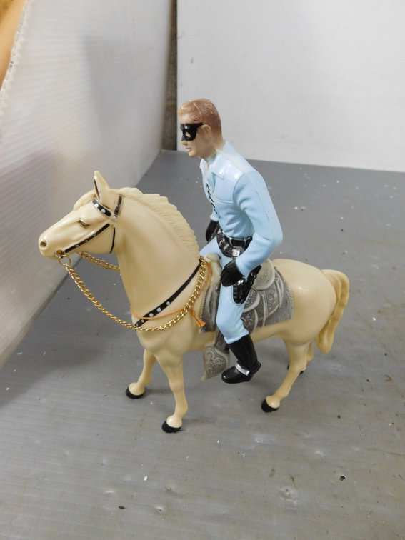 Lone Ranger & Silver by Hartland Plastics