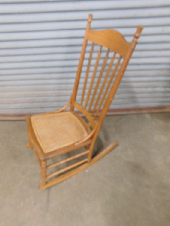 Cane Bottom Rocking Chair
