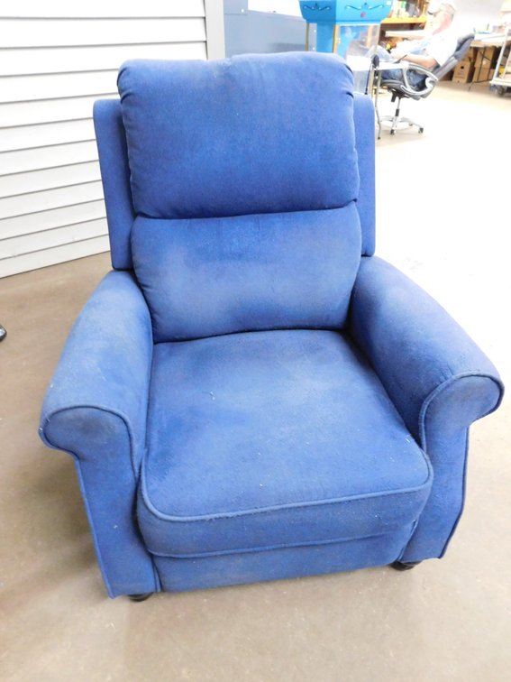 Blue Recline Chair