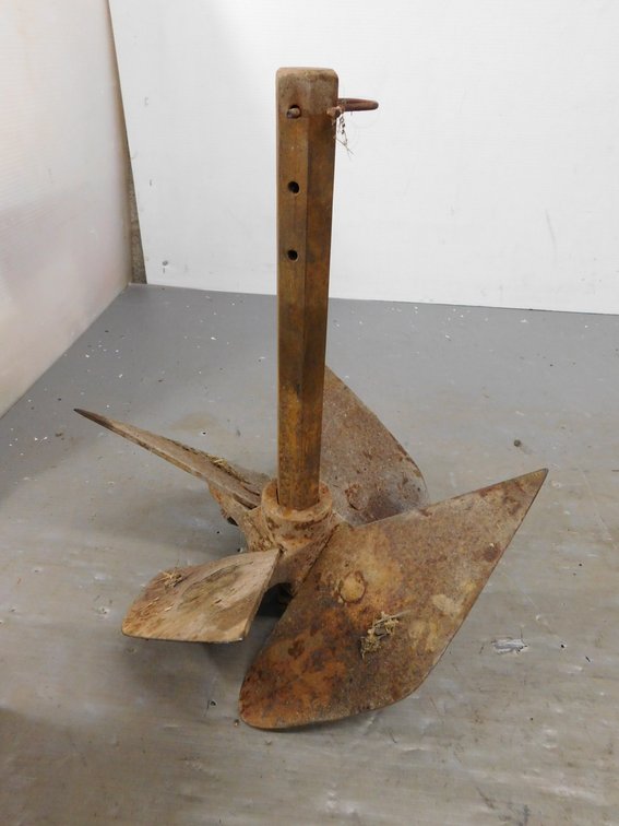 Rotating Plow Blade