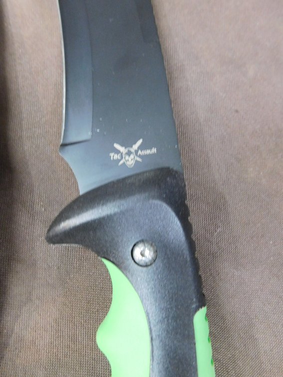 Tac Assault Fixed Blade Knife with Sheath 12" Overall Length
