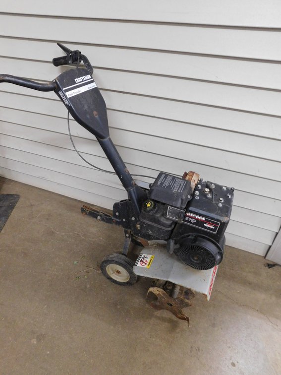 Craftsman Front Tine Tiller, Has Compression