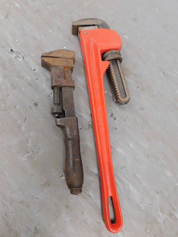 18" Pipe Wrench, Pipe Wrench