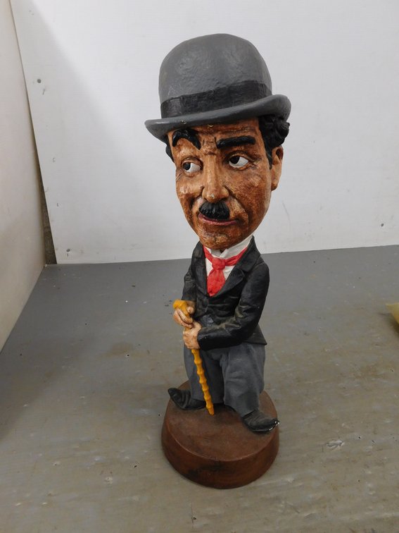 Charlie Chaplin Figurine 22" T