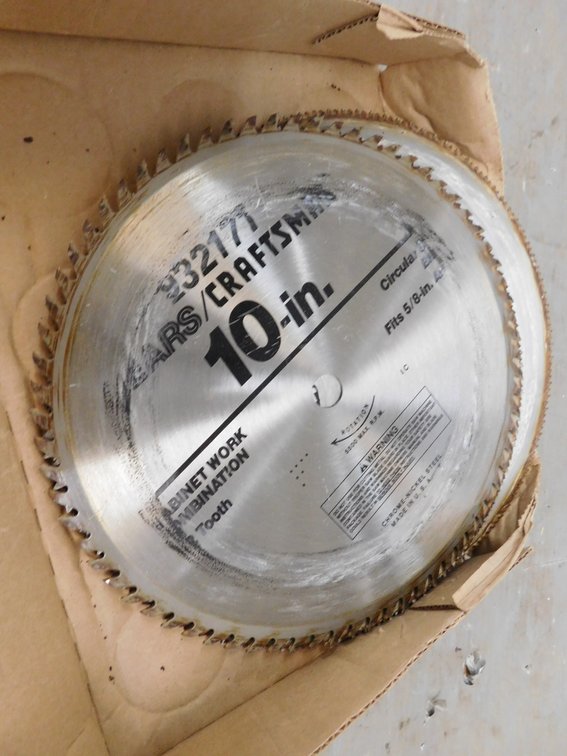 Assorted 10" Circular Saw Blades
