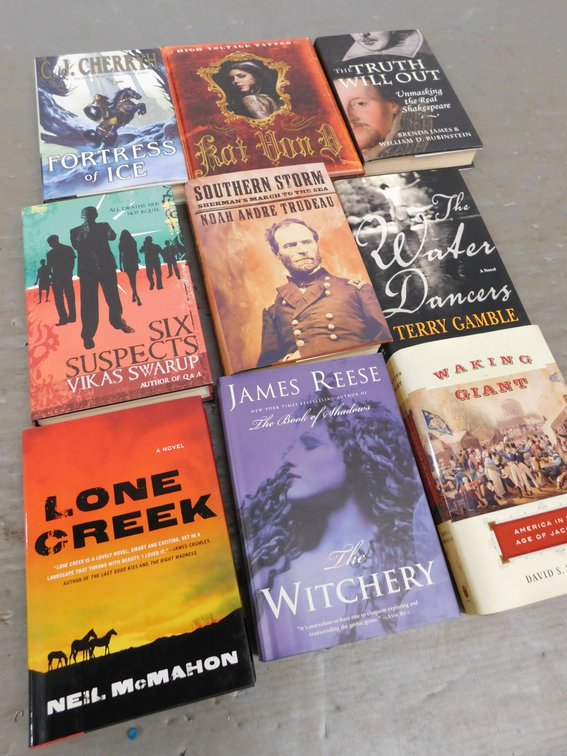 Lot of Assorted Hard Back Books
