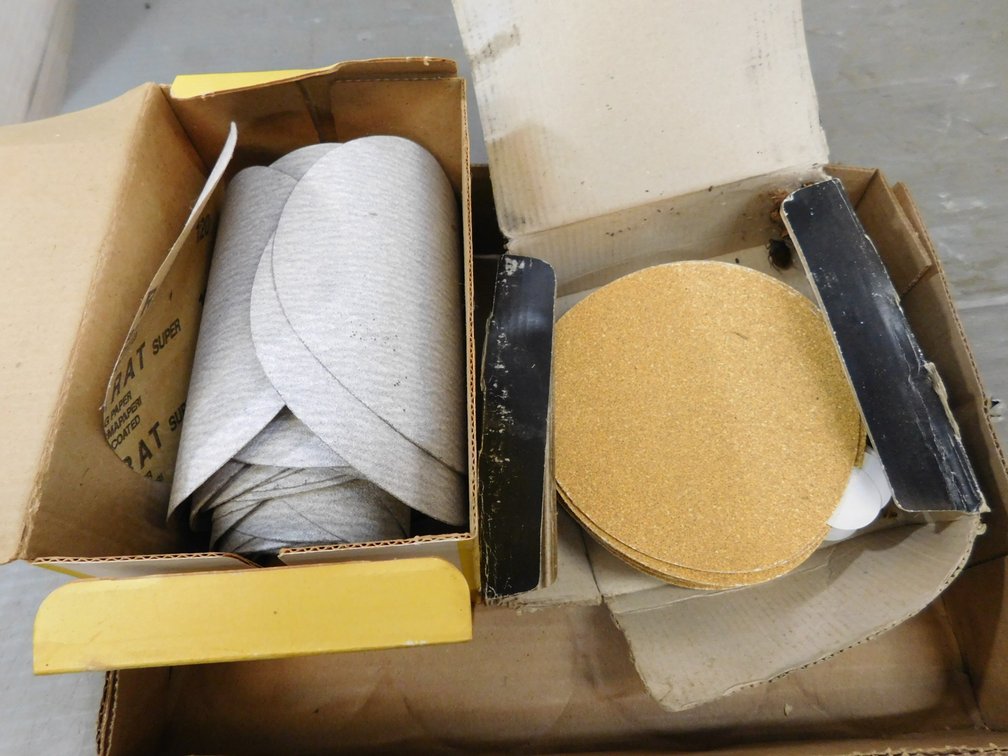 Sand Paper Disc Grits 120 & P60
