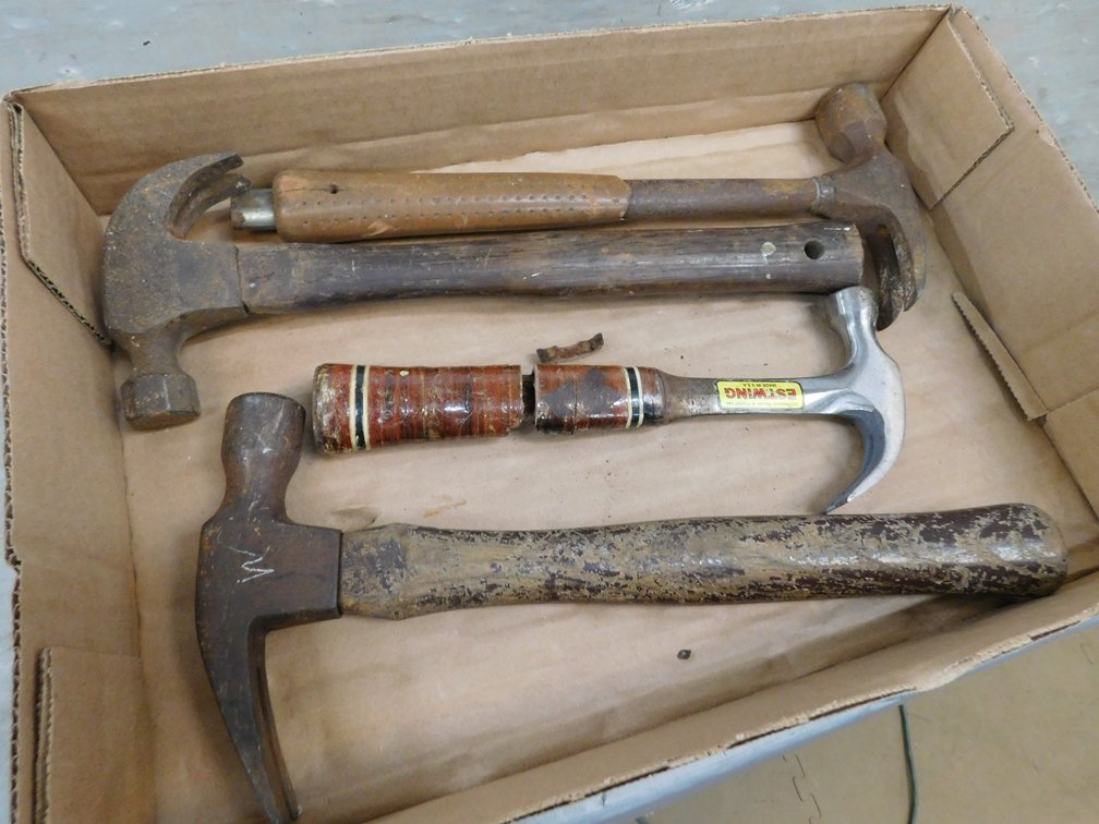 Assorted Claw Hammers
