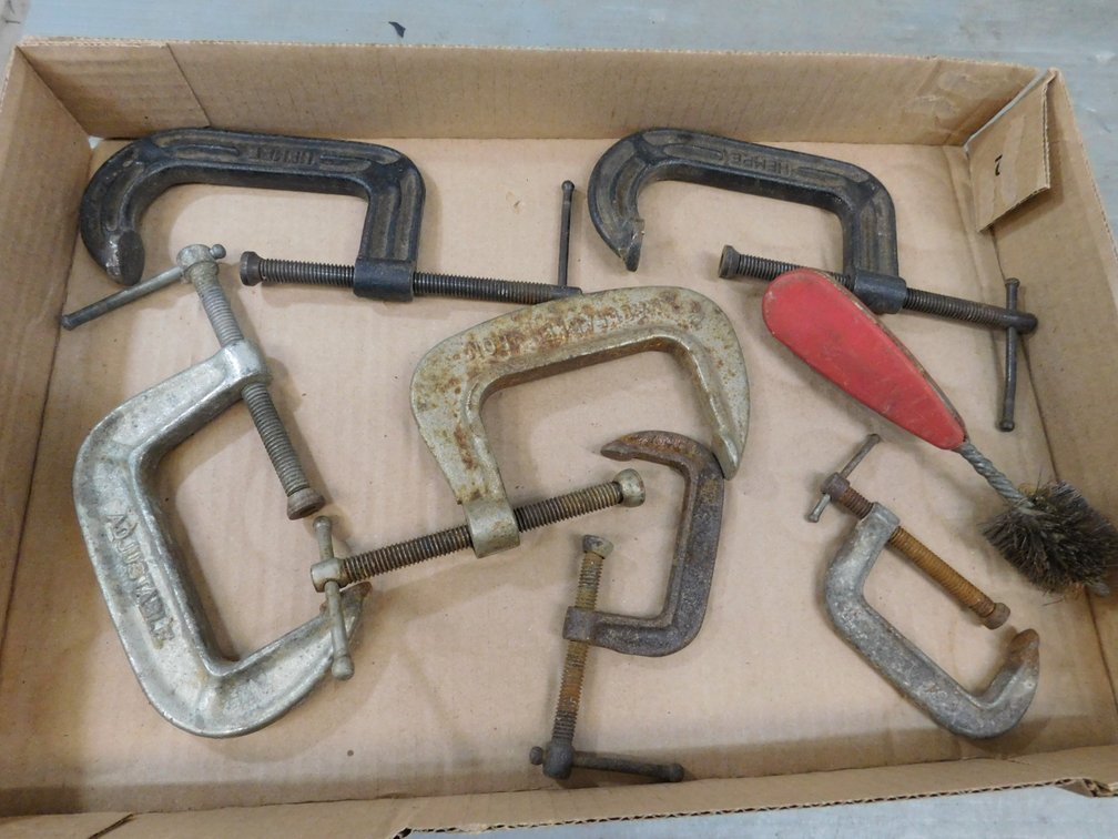 Assorted C Clamps