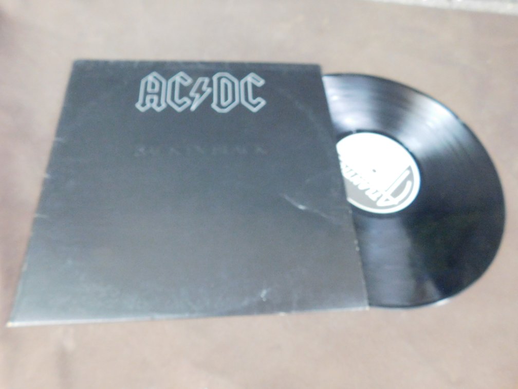 AC/DC "Back IN Black" 33 LP Record Album