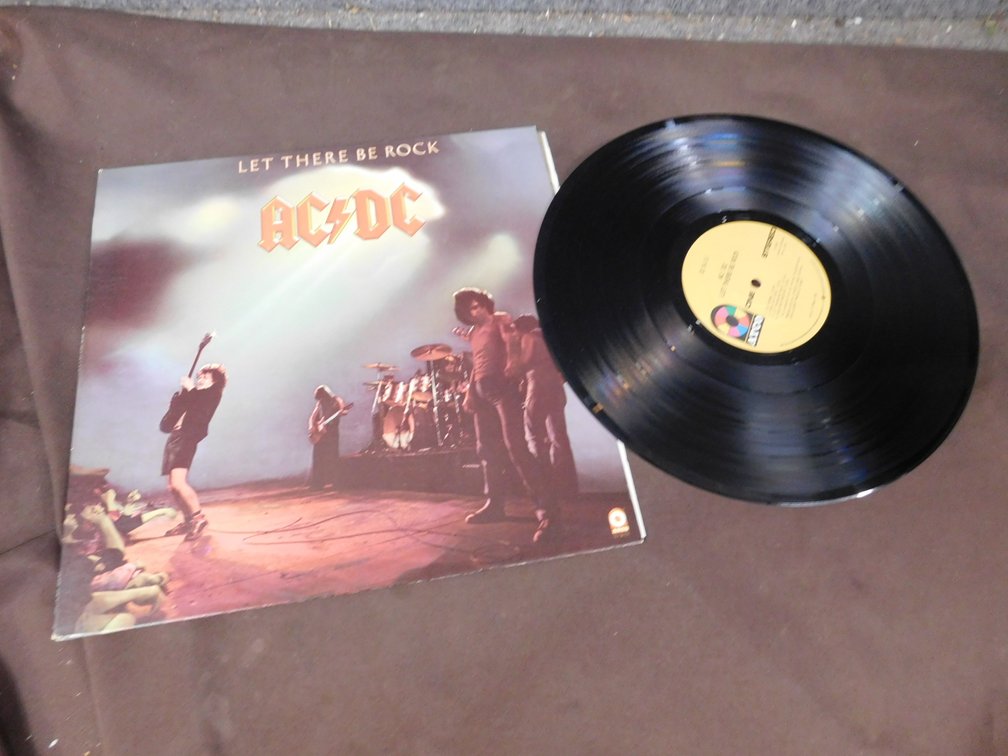 AC/DC "Let there Be Rock" 33 LP Record Album
