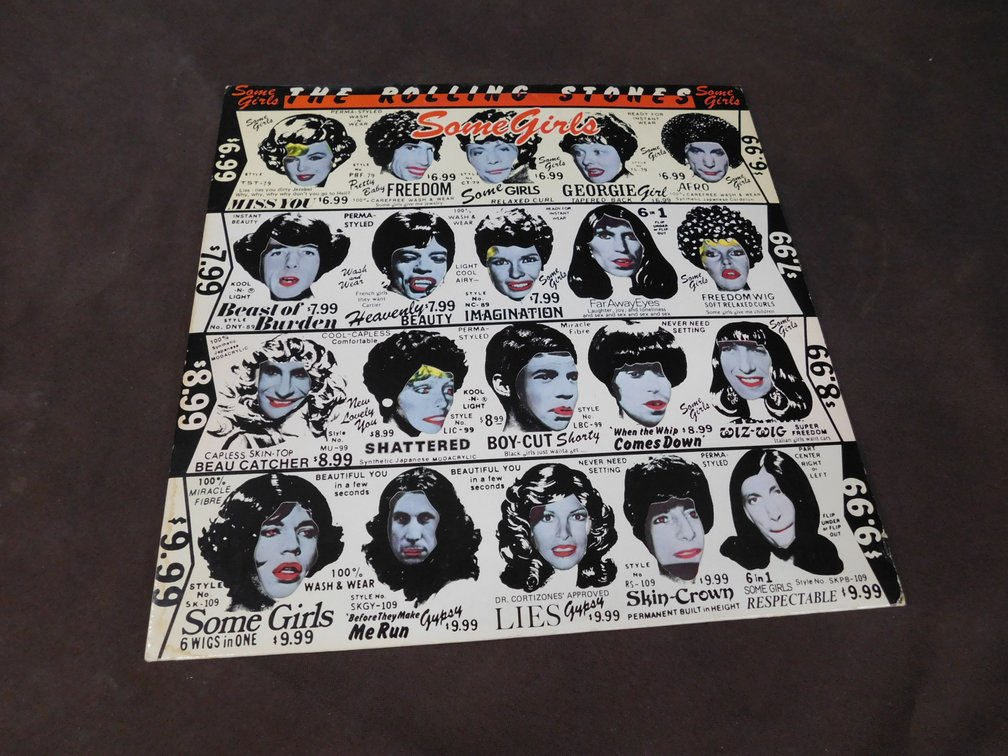 The Rolling Stones "Some Girls" 33 LP Record Album