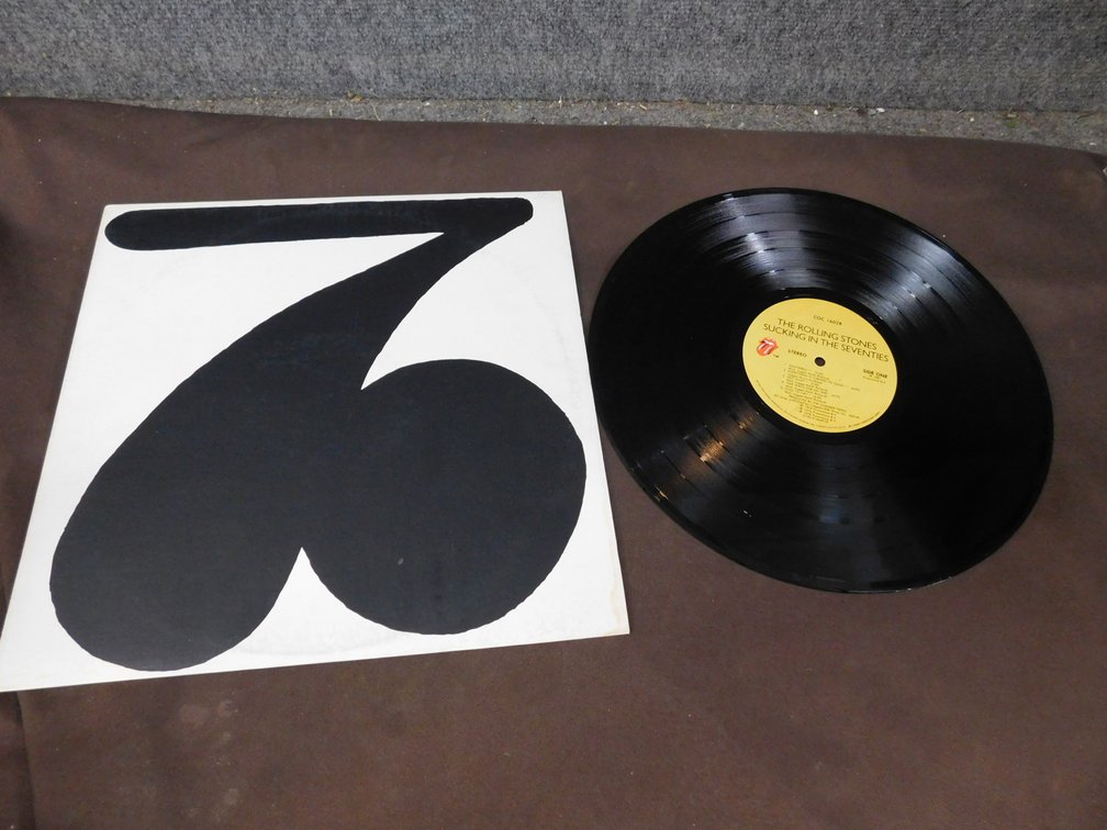 The Rolling Stones "Sucking IN The Seventies" 33 LP Record Album
