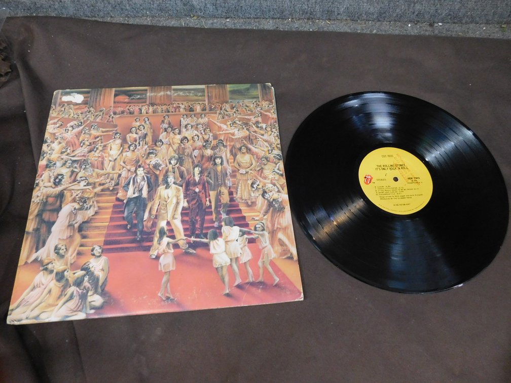 The Rolling Stones "It's Only Rock and Roll" 33 LP Record Album