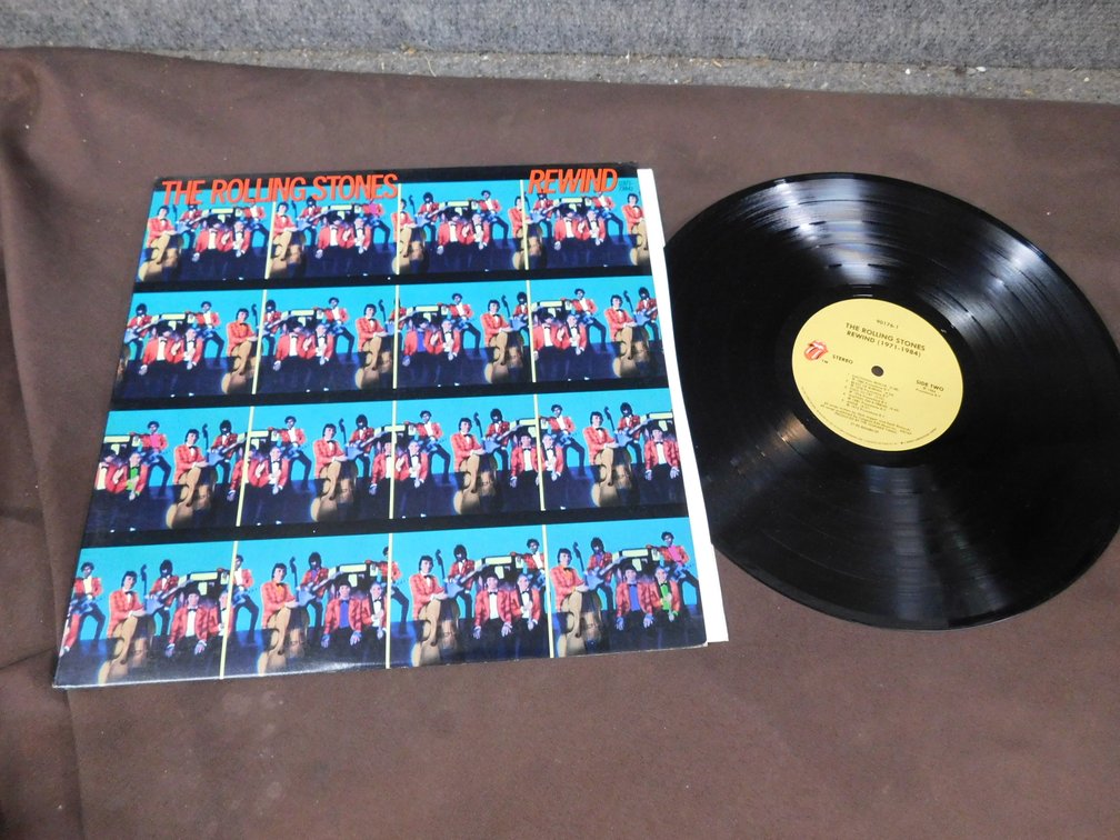The Rolling Stones "Rewind" 33 LP Record Album