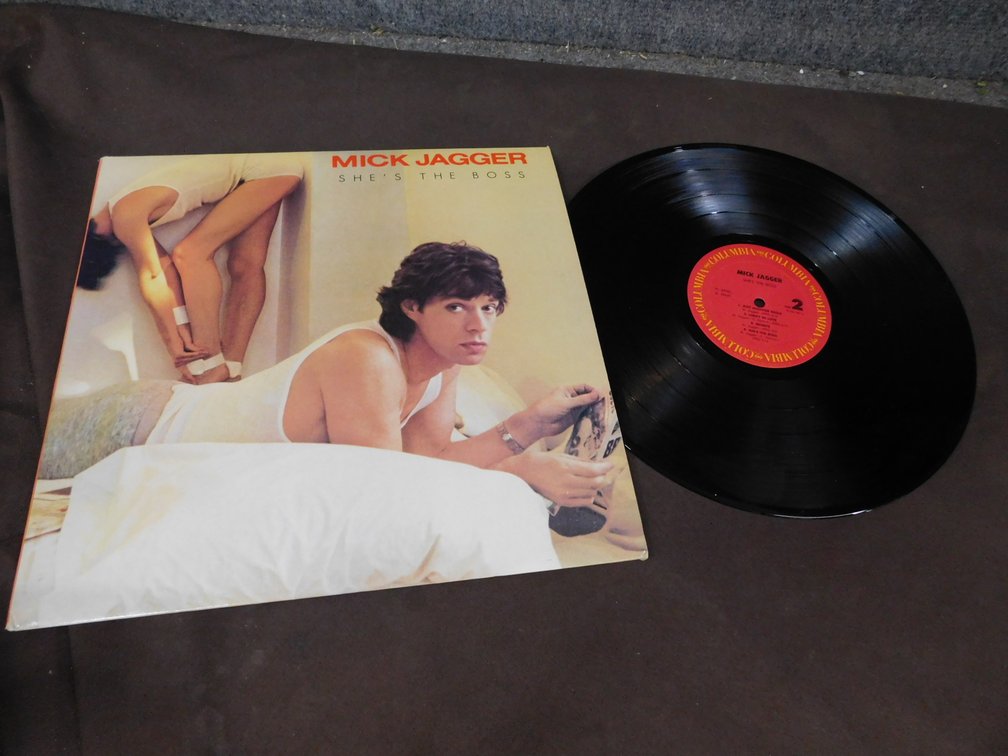 Mick Jagger "She's The Boss" 33 LP Record Album