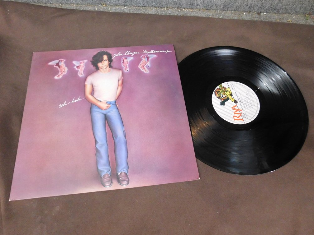John Cougar Mellencamp "Uh-huh" 33 LP Record Album