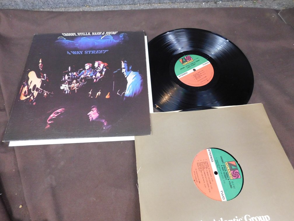 Crosby, Stills, Nash & Young "4 Way Street" 33 LP Record Album
