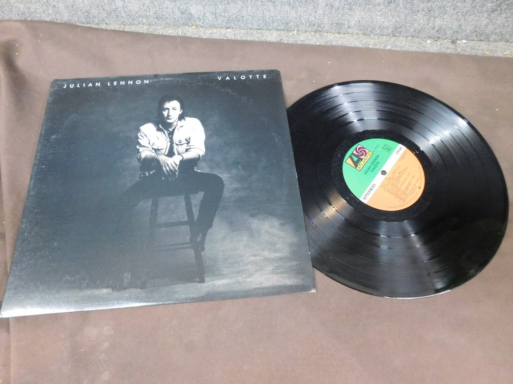 Julian Lennon "Valotte" 33 LP Record Album