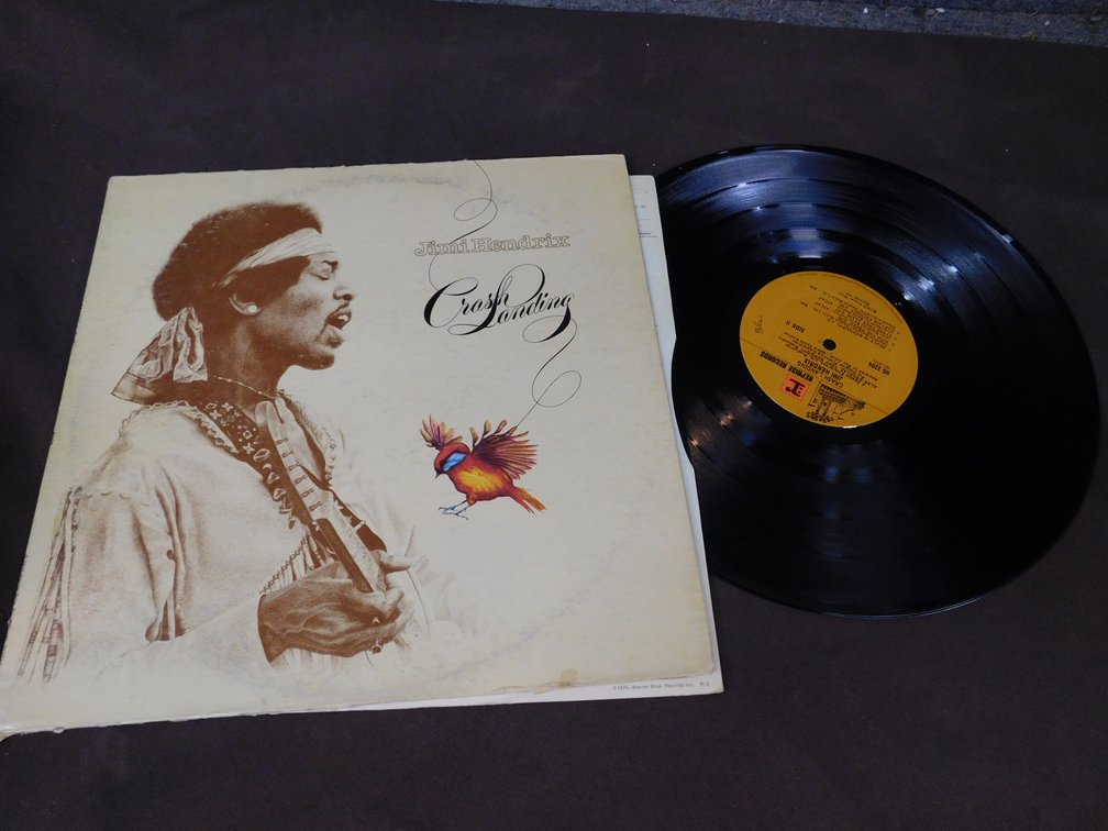 Jimi Hendrix "Crash Landing" 33 LP Record Album