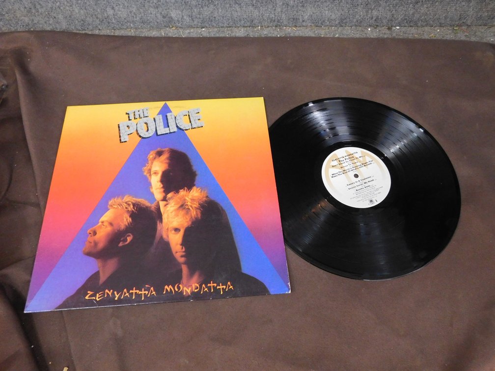 The Police "Zenyatta Mondatta" 33 LP Record Album