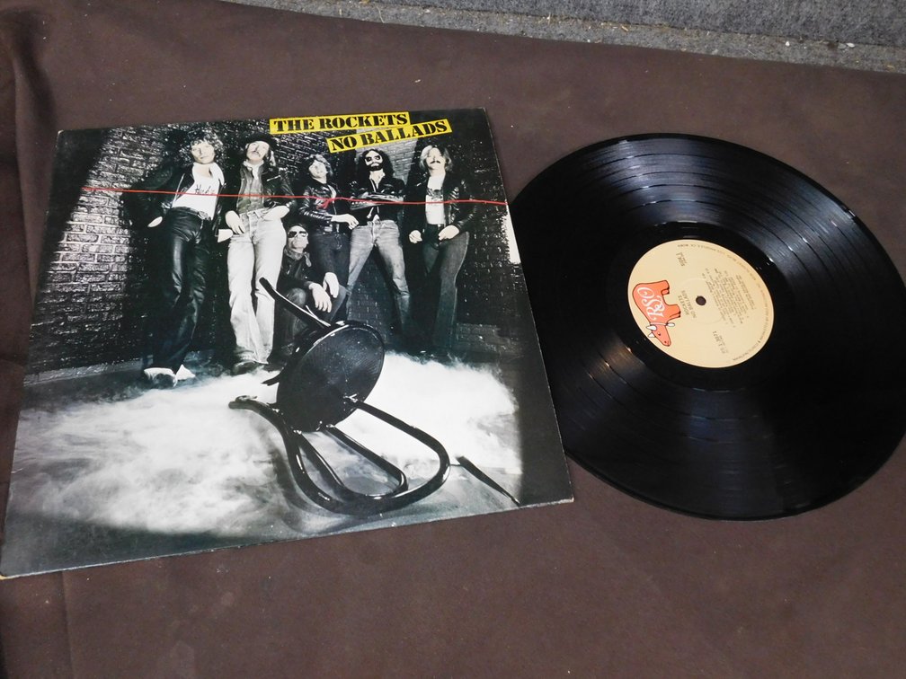 The Rockets "No Ballads" 33 LP Record Album
