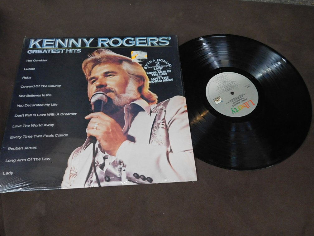 Kenny Rogers "Greatest Hits" 33 LP Record Album