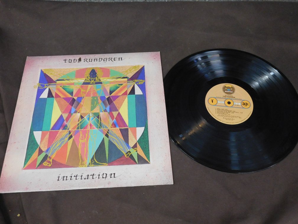 Todd Rundgren "Initiation" 33 LP Record Album