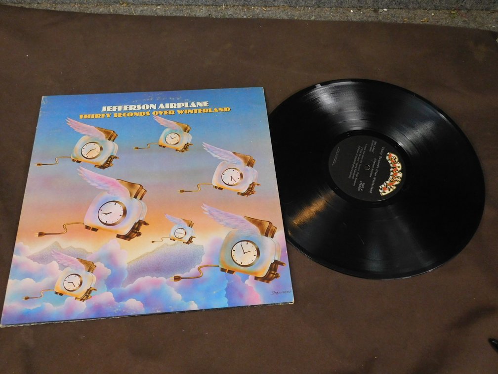 Jefferson Airplane "Thirty Seconds Over Winterland" 33 LP Record Album