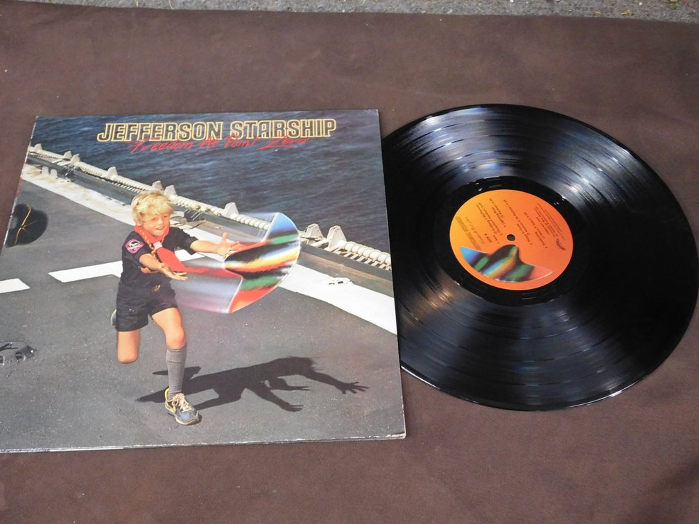 Jefferson Starship "Freedom At Point Zero" 33 LP Record Album