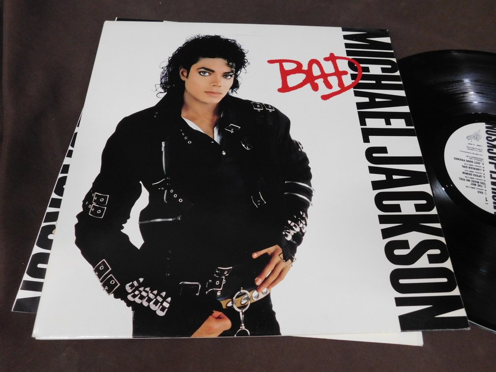 Michael Jackson "Bad" 33 LP Record Album