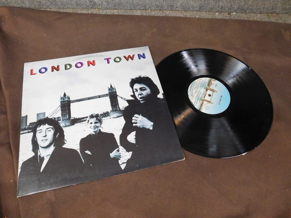 Wings "London Town" 33 LP Record Album