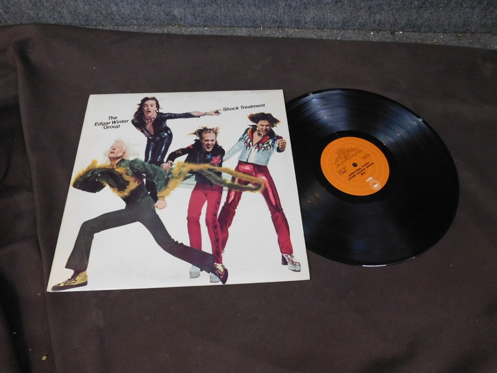 The Edgar Winter Group "Shock Treatment" 33 LP Record Album