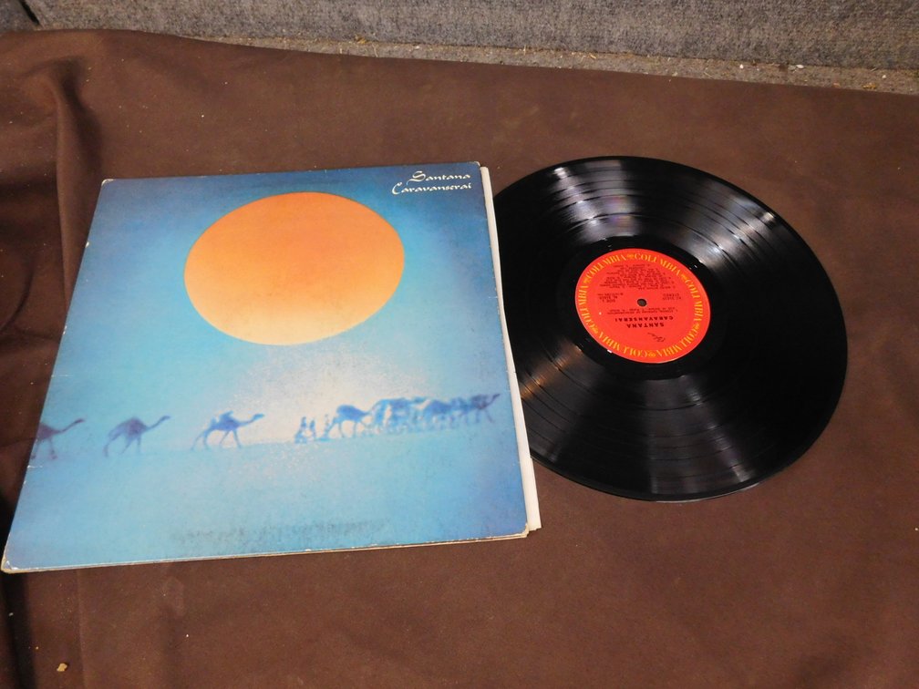 Santana "Caravanserai" 33 LP Record Album